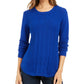 Charter Club Women's Cable Sweater Blue Size X-Small