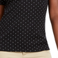 Karen Scott Women's Dot Print T-Shirt Black Size Medium
