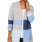 Charter Club Women's Color blocked Knit Cardigan Size XX-Large