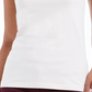 Style & Co Women's Fitted Camisole White Size Large