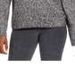 Style & Co Women's Marled Flared Sleeve Sweater Gray Size Small