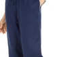 Charter Club Women's Linen Capri Tie Waist Pants Charcoal Size Large