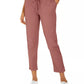 Style & Co Women's Pull On Cuffed Utility Pants Orange Size 14