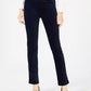 Adriano Goldschmied Women's Mari Velvet High Rise Straight Leg Jeans Blue Size 27