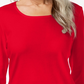 Karen Scott Women's Scoop-Neck Top Bright Red Size Medium
