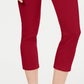 Charter Club Women's Tummy Control Bristol Capri Jeans Red Size 4 Petite