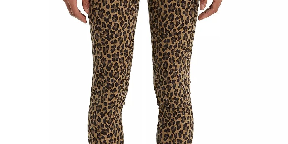 Levi's Women's Animal Printed Super Skinny Jeans Brown Size 27