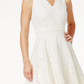 Charter Club Women's Petite Lace Fit & Flare Dress Beige Size Petite