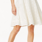 Charter Club Women's Petite Lace Fit & Flare Dress Beige Size Petite