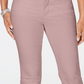 Charter Club Women's Lexington Straight Leg Jeans  Pink Size 16 Petite