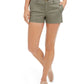 Style & Co Women's Chino Shorts Green Size 6