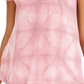 Style & Co Women's Tie-Dyed Linen-Blend Top  Pink Size Large