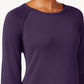 Karen Scott Women's Petite Cotton Sweater Purple Size Small
