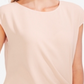 Vince Camuto Women's Crepe Side Tie Blouse Peach Size 2XL