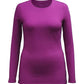 Style & Co Women's Long Sleeve Top Purple Size Large