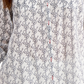 Charter Club Women's Anchor Print Shirt White Size X-Small