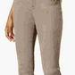 Style & Co Women's Petite Curvy-Fit Skinny Jeans Brown Size 2 Petite