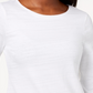 Charter Club Women's Cotton Lace Trim Top White Size Large