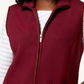 Karen Scott Women's Sport Quilted Fleece Vest Red Size Small