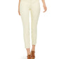 Style & Co Women's Light Wash Skinny Ankle Jeans Yellow Size 6