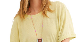 Free People Women's Cassidy Tee Red Size X Small