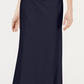 Calvin Klein Women's Sweetheart Off-The-Shoulder Gown Navy Size 14