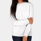 Karen Scott Women's Petite Cable-Knit Crewneck Sweater Pinkoverfl Size Petite Small