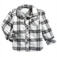 First Impressions Baby Boy's Cotton Plaid Shirt White Size 3-6MOS