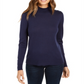 Charter Club Women's Merino Wool Turtleneck Blue Size X-Small
