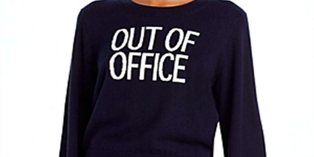 Joie Women's Printed Long Sleeve Crew Neck Sweater Blue Size Medium