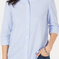 Charter Club Women's Cotton Knit Shirt Blue Size XX-Large