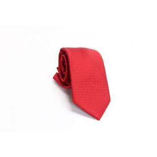 Nautica Men's Neck Tie Dover Mini Skinny Slim Silk Accessory Red Size Regular