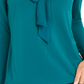 Charter Club Women's Woven Tie Top Green Size Medium