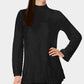 Charter Club Women's Black Textured Long Sleeve Turtle Neck Sweater Black Size Small