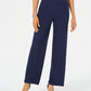 JM Collection Women's Wide Leg Pants Blue Size Petite S