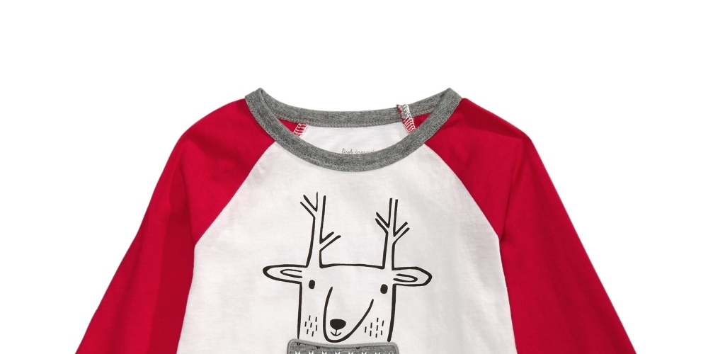 First Impressions Baby Boy's Reindeer-Print T-Shirt  White Size 6-9MOS
