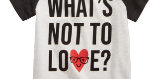 First Impressions Kid's Baby Boy's Love Print T Shirt White Size 12