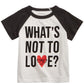 First Impressions Baby Boy's Love Print T-Shirt White Size 3-6 Months