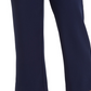 Charter Club Women's Twill Cropped Sailor Pants Blue Size 16