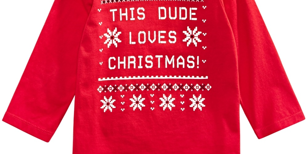 First Impressions Kid's Baby Boy's Cotton Holiday T Shirt Red Size 6