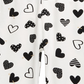 First Impressions Kid's Baby Girl's Heart Leggings White Size 18