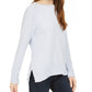 Style & Co Women's Chenille Sweater Blue Size X-Large
