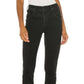 We The Free Women's Zippered Pocketed Skinny Jeans Black Size 25