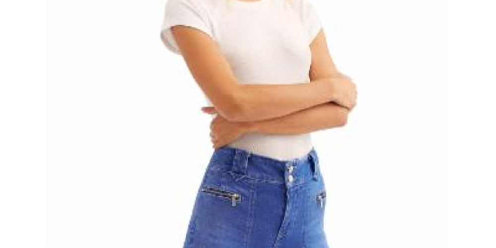 Free People Women's Layla Flare Leg Jeans Electric Blue Blue Size 25