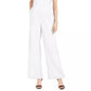Calvin Klein Women's Cowl-Neck Sequined Jumpsuit White Size 12