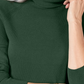 Karen Scott Women's Petite Luxsoft Turtleneck Sweater Green  Size PS