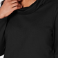 Karen Scott Women's Petite Funnel-Neck Top Size Black Size PS