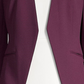 Calvin Klein Women's Collarless Open Front Jacket Purple Size 14
