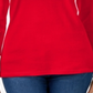 Karen Scott Women's Scoop Neck Top Red Size X-Small