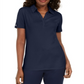 Karen Scott Women's Cotton Eyelet Collar Top Blue Size Small